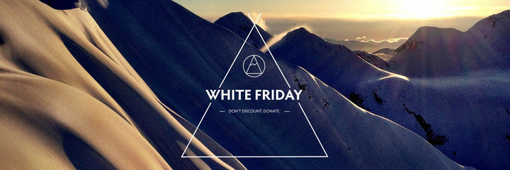 White Friday - Don't Discount. Donate.