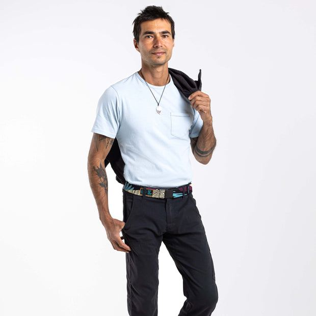 Save the Waves Stretch Belt - Amalfi/Rise