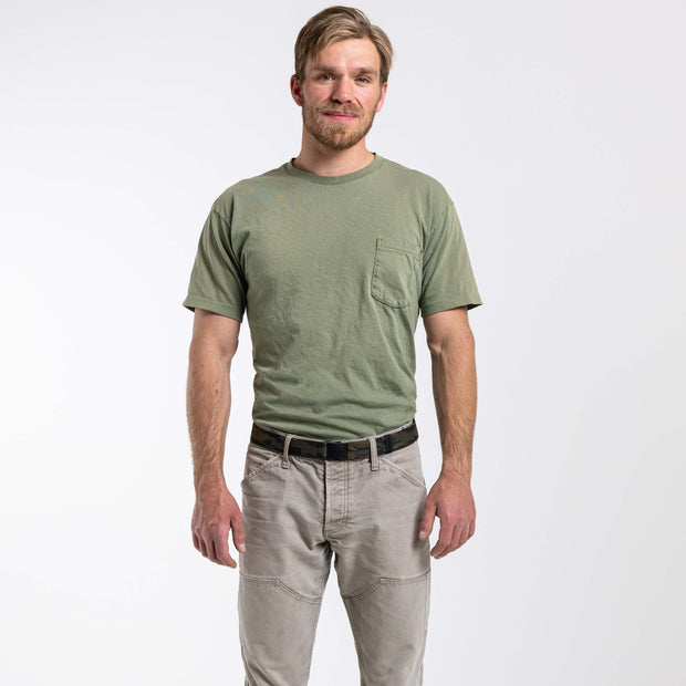 Terroflage A2 Slim Stretch Belt - Jalapeno/Ivy Green