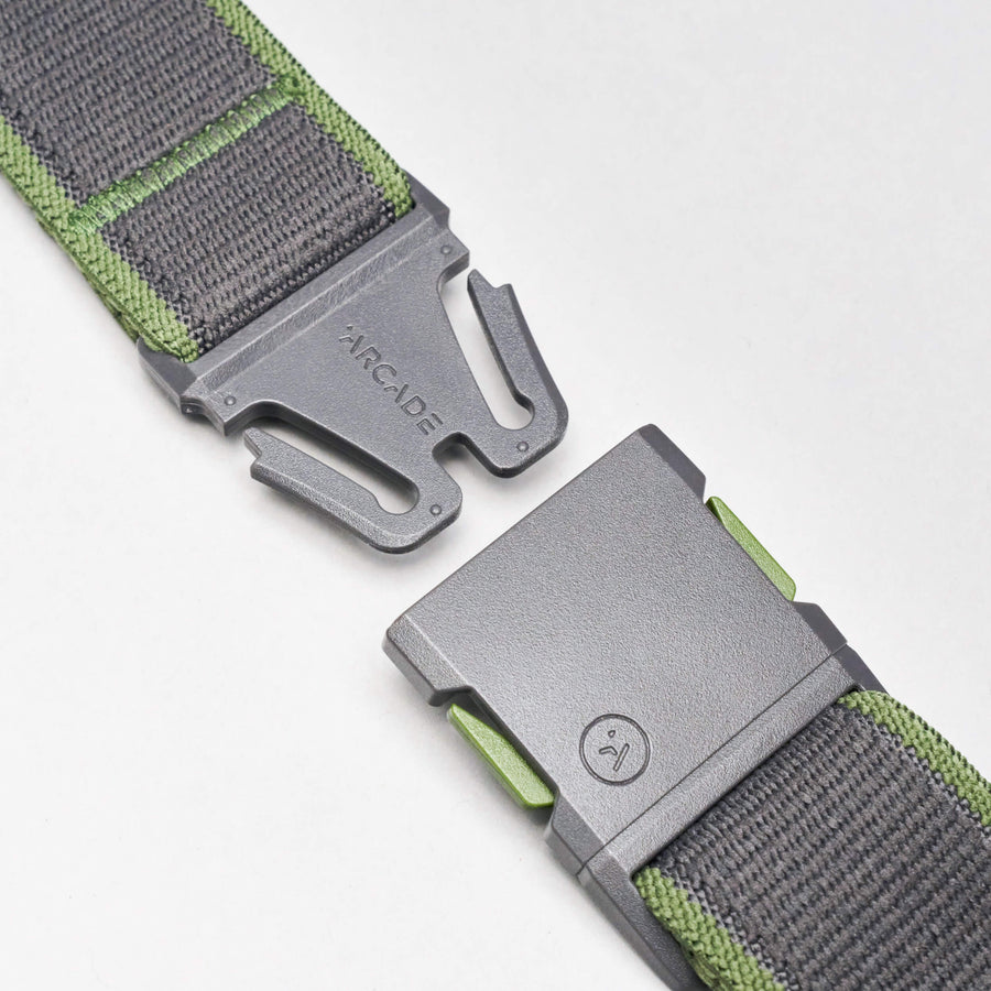 Carto A2 Slim Belt - Charcoal/Dill